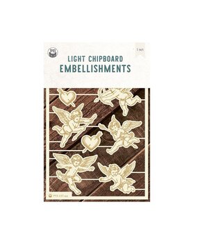 P13 Love Stories Light Chipboard Embellishments 01 (P13-LST-44)