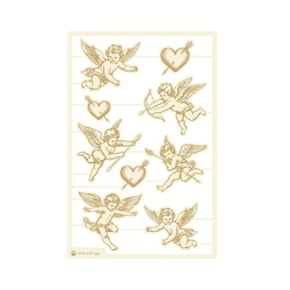 P13 Love Stories Light Chipboard Embellishments 01 (P13-LST-44)