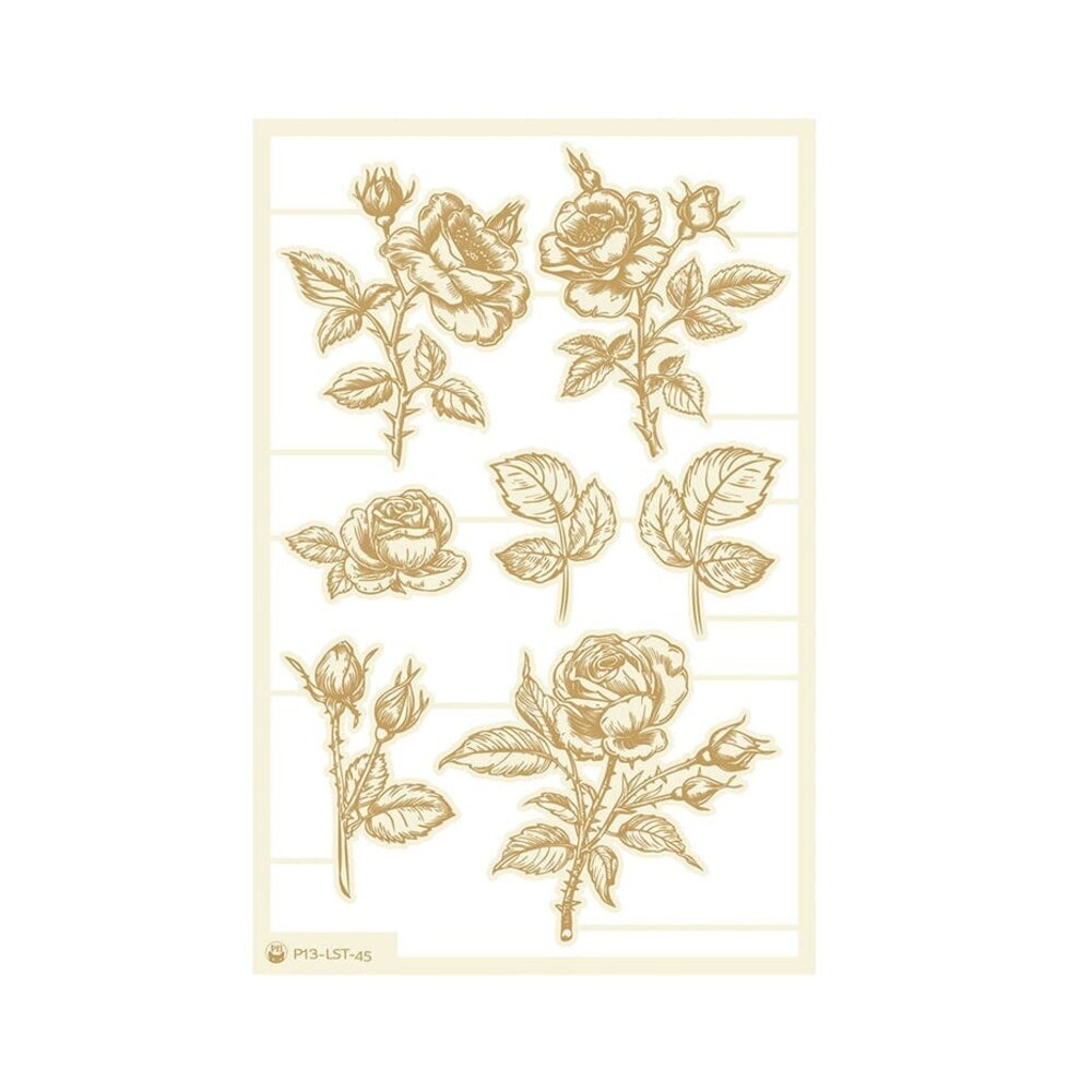 P13 Love Stories Light Chipboard Embellishments 02 (P13-LST-45) P13 Love Stories Light Chipboard Embellishments 02 (P13-LST-45)