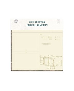 P13 Into the Woods Light Chipboard 3D Base 12x12 Inch Cabinet (P13-ITW-51)