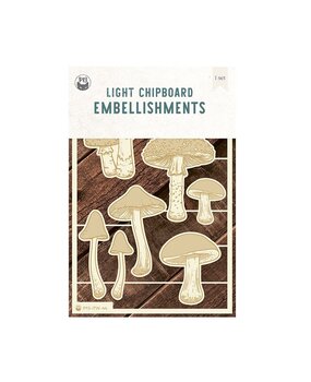 P13 Into the Woods Light Chipboard Embellishments 01 (P13-ITW-44)