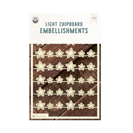 P13 Into the Woods Light Chipboard Embellishments 04 (P13-ITW-47) P13 Into the Woods Light Chipboard Embellishments 04 (P13-ITW-47)
