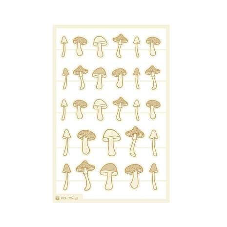 P13 Into the Woods Light Chipboard Embellishments 05 (P13-ITW-48)
