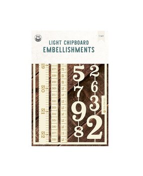 P13 Into the Woods Light Chipboard Embellishments 07 (P13-ITW-50)