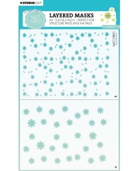 Studio Light Sweet Stories Masking Stencil Viruses (SL-SS-MASK304) Studio Light Sweet Stories Masking Stencil Viruses (SL-SS-MASK304)