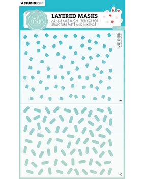 Studio Light Sweet Stories Masking Stencil Pills (SL-SS-MASK305)