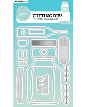 Studio Light Sweet Stories Snijmal Pill Bottle (SL-SS-CD936) Studio Light Sweet Stories Snijmal Pill Bottle (SL-SS-CD936)