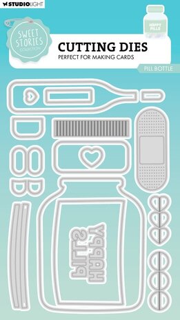 Studio Light Sweet Stories Snijmal Pill Bottle (SL-SS-CD936) Studio Light Sweet Stories Snijmal Pill Bottle (SL-SS-CD936)