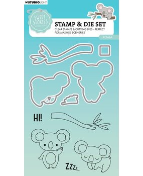 Studio Light Sweet Stories Stamp & Die Koala (SL-SS-SCD85) Studio Light Sweet Stories Stamp & Die Koala (SL-SS-SCD85)