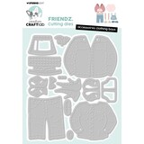 Creative Craftlab Friendz Dies Accessoires Clothing Boys (CCL-FR-CD911)