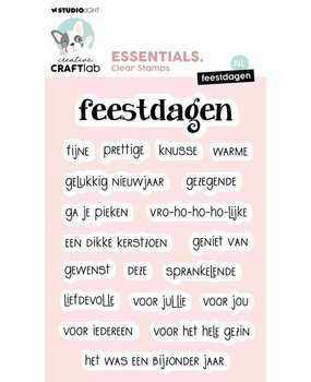 Creative Craftlab Essentials Clear Stamp Feestdagen (CCL-ES-STAMP755) Creative Craftlab Essentials Clear Stamp Feestdagen (CCL-ES-STAMP755)