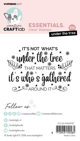 Creative Craftlab Essentials Clear Stamp Under the Tree (CCL-ES-STAMP757) Creative Craftlab Essentials Clear Stamp Under the Tree (CCL-ES-STAMP757)