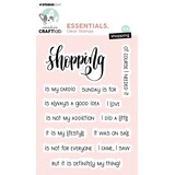 Creative Craftlab Essentials Clear Stamp Shopping (CCL-ES-STAMP758)