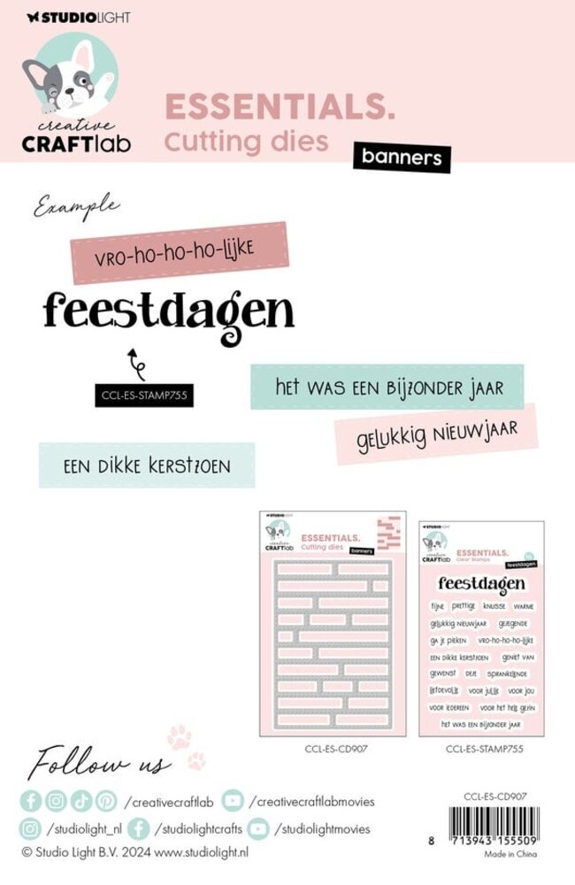 Creative Craftlab Essentials Dies Banners (CCL-ES-CD907) Creative Craftlab Essentials Dies Banners (CCL-ES-CD907)