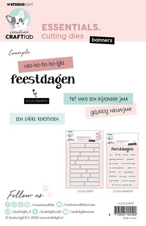 Creative Craftlab Essentials Dies Banners (CCL-ES-CD907) Creative Craftlab Essentials Dies Banners (CCL-ES-CD907)