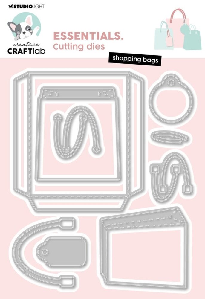 Creative Craftlab Essentials Dies Shopping Bags (CCL-ES-CD908) Creative Craftlab Essentials Dies Shopping Bags (CCL-ES-CD908)