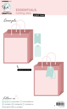 Creative Craftlab Essentials Dies Paper Bag (CCL-ES-CD909) Creative Craftlab Essentials Dies Paper Bag (CCL-ES-CD909)