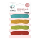 Creative Craftlab Essentials Brights Hemp Cord (CCL-ES-RIB18)