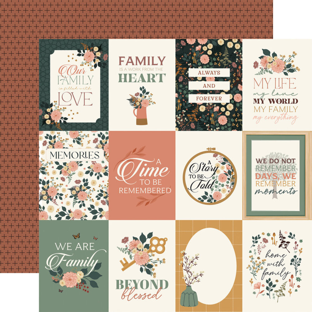 Echo Park Family 12x12 Inch Collection Kit (FAM403016)