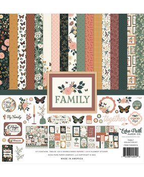 Echo Park Family 12x12 Inch Collection Kit (FAM403016) Echo Park Family 12x12 Inch Collection Kit (FAM403016)