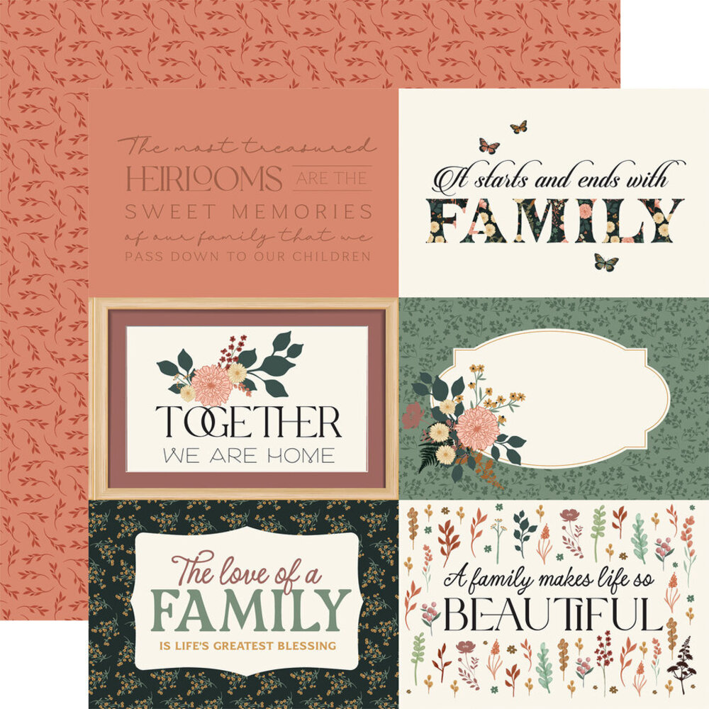 Echo Park Family 12x12 Inch Collection Kit (FAM403016)