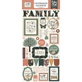 Echo Park Family 6x13 Inch Chipboard Accents (FAM403021)*