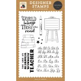 Carta Bella Back To School Easel Clear Stamps (CBBTS401040)