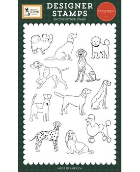 Carta Bella Best In Show Pick Your Puppy Clear Stamps (CBBIS402040) Carta Bella Best In Show Pick Your Puppy Clear Stamps (CBBIS402040)