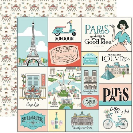 Carta Bella Paris 12x12 Inch Collection Kit (CBP405016) Carta Bella Paris 12x12 Inch Collection Kit (CBP405016)