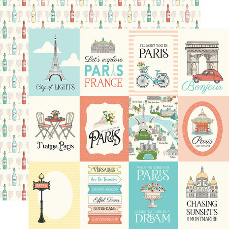 Carta Bella Paris 12x12 Inch Collection Kit (CBP405016) Carta Bella Paris 12x12 Inch Collection Kit (CBP405016)