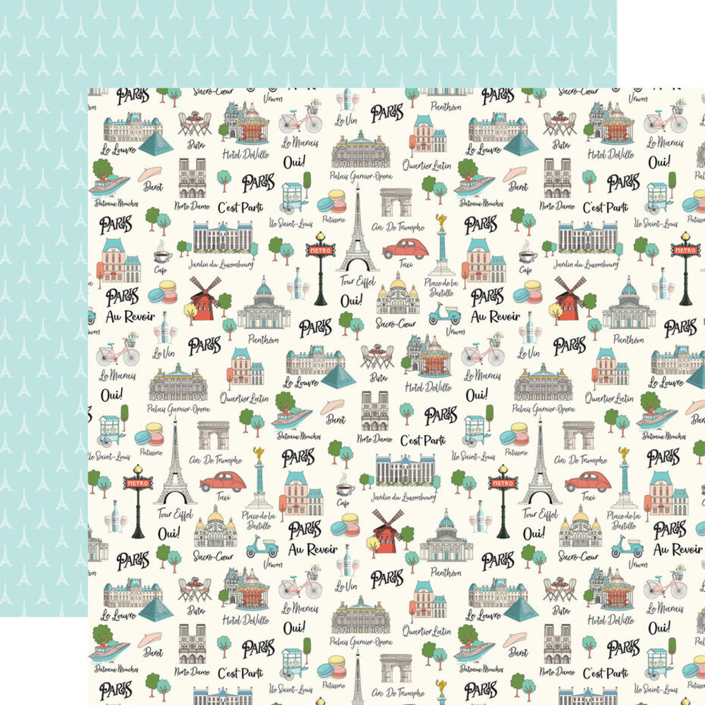 Carta Bella Paris 12x12 Inch Collection Kit (CBP405016) Carta Bella Paris 12x12 Inch Collection Kit (CBP405016)