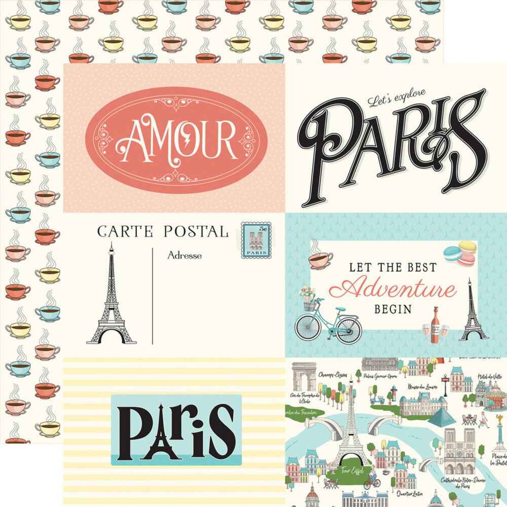 Carta Bella Paris 12x12 Inch Collection Kit (CBP405016) Carta Bella Paris 12x12 Inch Collection Kit (CBP405016)