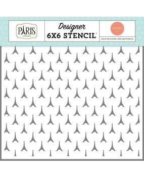 Carta Bella Paris Eiffel Tower Stencil (CBP405033)