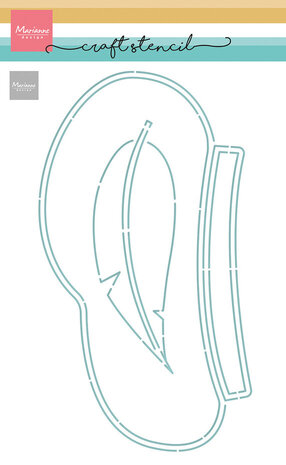 Marianne Design Craft Stencil A5 Pietenmuts (PS8172) Marianne Design Craft Stencil A5 Pietenmuts (PS8172)