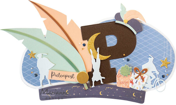 Marianne Design Craft Stencil A5 Pietenmuts (PS8172) Marianne Design Craft Stencil A5 Pietenmuts (PS8172)
