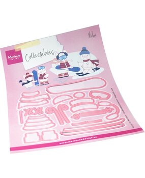 Marianne Design Collectables Winter Sports Accessories (COL1558) Marianne Design Collectables Winter Sports Accessories (COL1558)