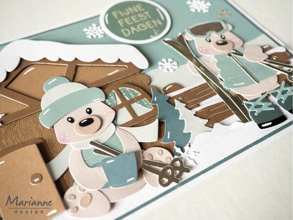 Marianne Design Collectables Winter Sports Accessories (COL1558) Marianne Design Collectables Winter Sports Accessories (COL1558)