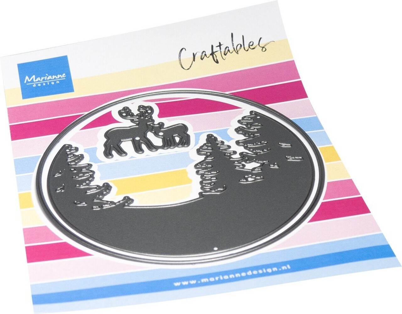 Marianne Design Craftables Silhouette Winter Scenery (CR1675) Marianne Design Craftables Silhouette Winter Scenery (CR1675)