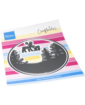 Marianne Design Craftables Silhouette Winter Scenery (CR1675) Marianne Design Craftables Silhouette Winter Scenery (CR1675)