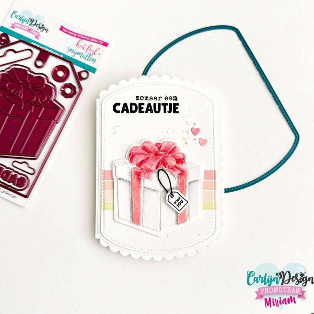 Carlijn Design Stempels Cadeautje (CDST-0130)