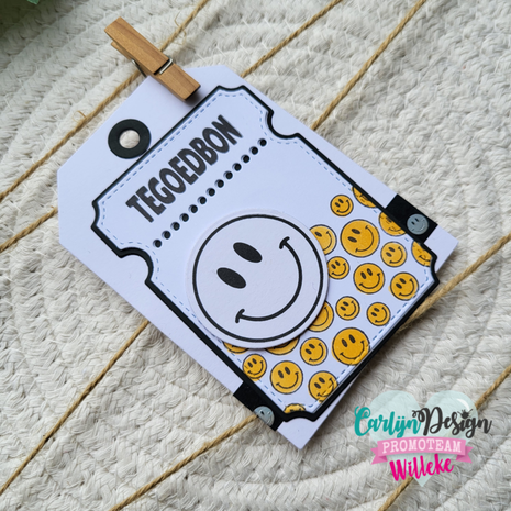 Carlijn Design Snijmallen ATC Ticket Box (CDSN-0283) Carlijn Design Snijmallen ATC Ticket Box (CDSN-0283)