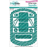 Carlijn Design Snijmallen Giftbag Topper (CDSN-0284)