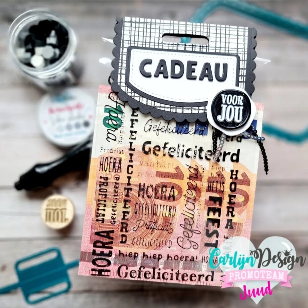 Carlijn Design Snijmallen Giftbag Topper (CDSN-0284) Carlijn Design Snijmallen Giftbag Topper (CDSN-0284)