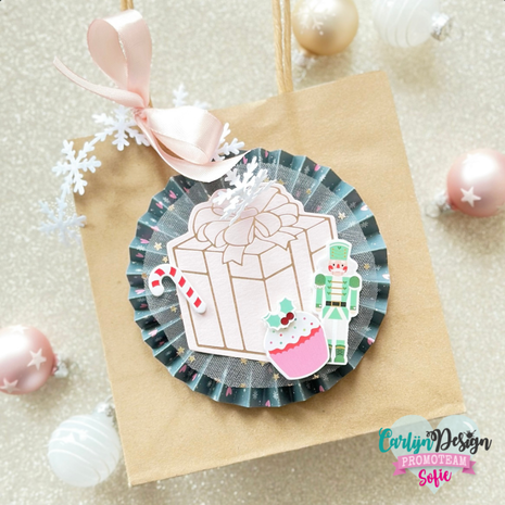 Carlijn Design Hot Foil + Snijmallen Cadeautje (CDHF-0064)