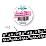 Carlijn Design Washi Tape Retro Smileys Holo (CDWT-0006)