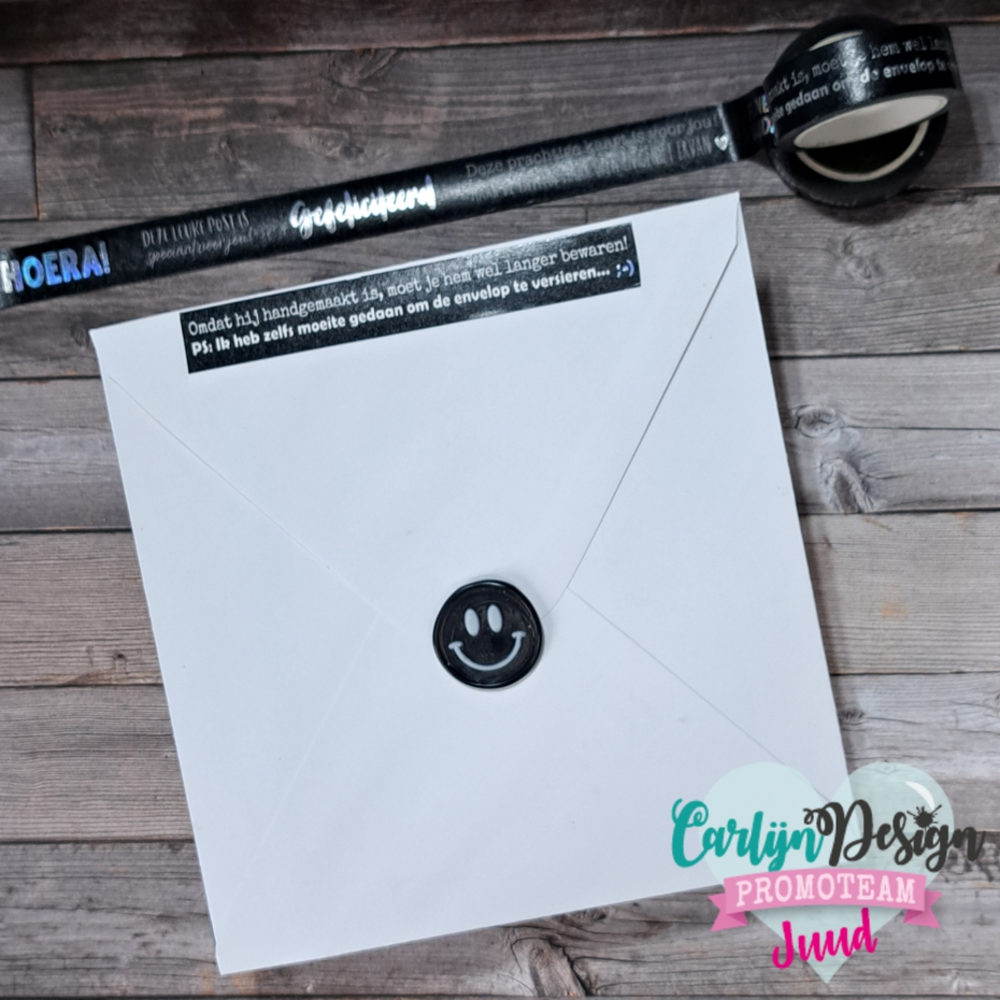 Carlijn Design Washi Tape Verjaardagspost Holo (CDWT-0008) Carlijn Design Washi Tape Verjaardagspost Holo (CDWT-0008)