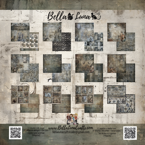 Bella Luna Crafts Winter Is Coming 12x12 Inch Collection Pack Bella Luna Crafts Winter Is Coming 12x12 Inch Collection Pack