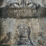 Bella Luna Crafts Winter Is Coming 8x8 Inch Collection Pack