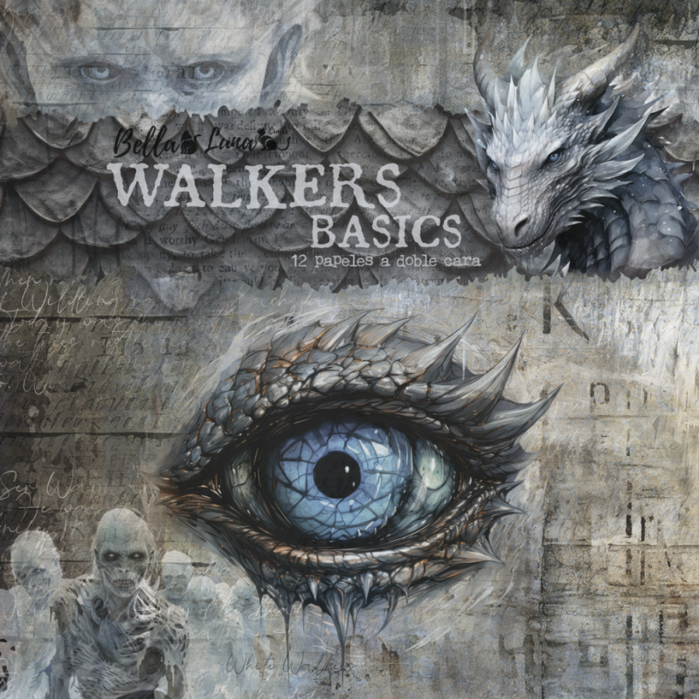 Bella Luna Crafts Walkers Basics 8x8 Inch Collection Pack Bella Luna Crafts Walkers Basics 8x8 Inch Collection Pack