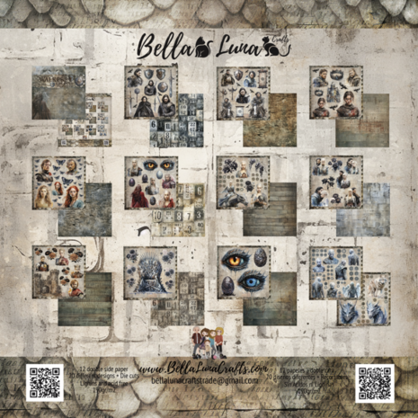 Bella Luna Crafts Walkers Cut-Outs 8x8 Inch Collection Pack Bella Luna Crafts Walkers Cut-Outs 8x8 Inch Collection Pack